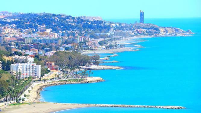 Apartamento El Bambu Cerca Del Mar Malaga Exterior photo